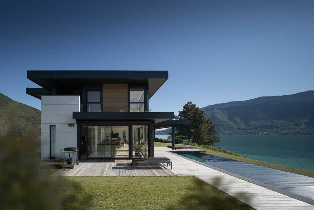 Villa haut de gamme Lac d'Annecy - Maison d'architecte, villa contemporaine - Archidomo